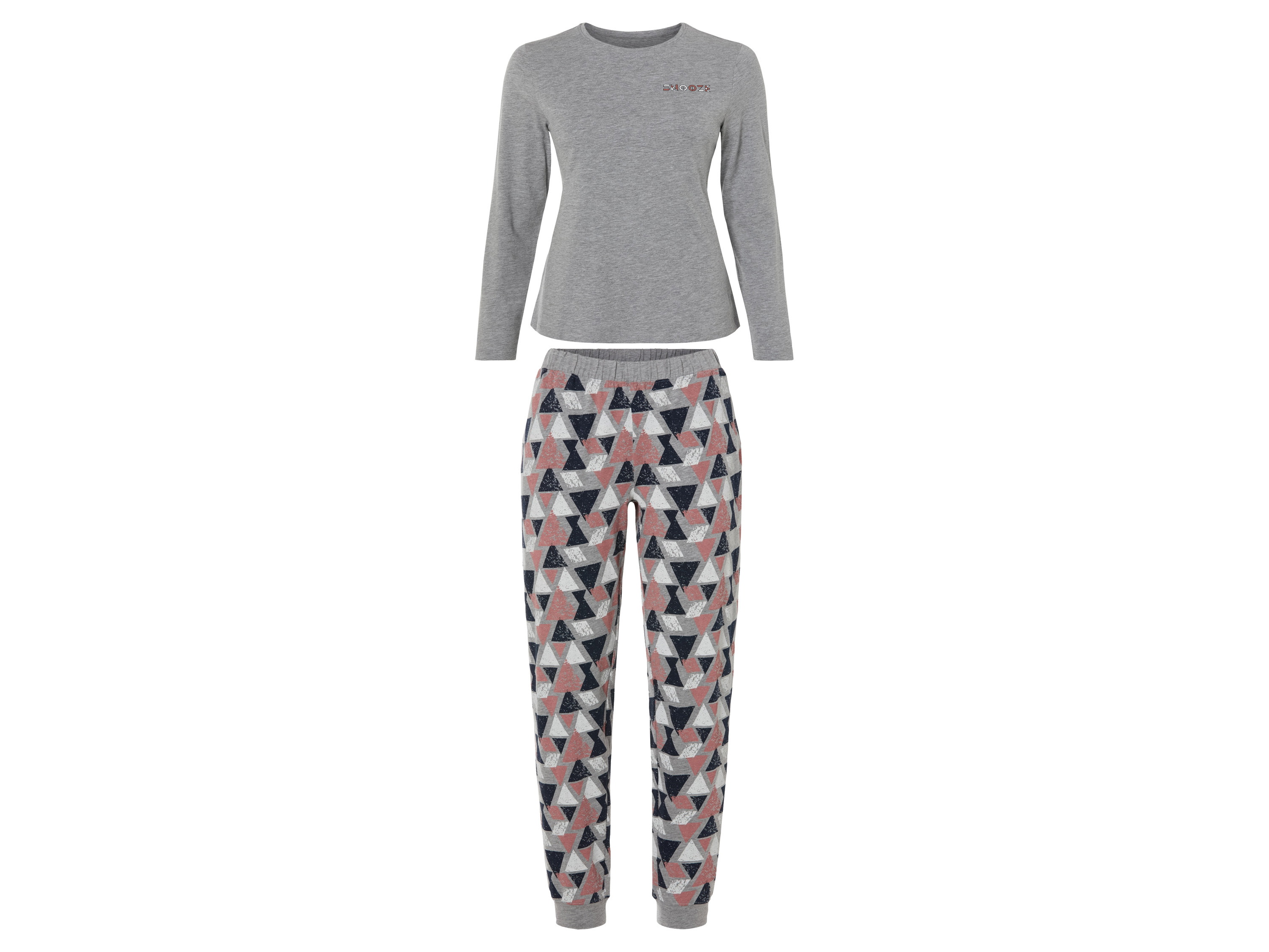 esmara Dames pyjama (M (40/42), Grijs)