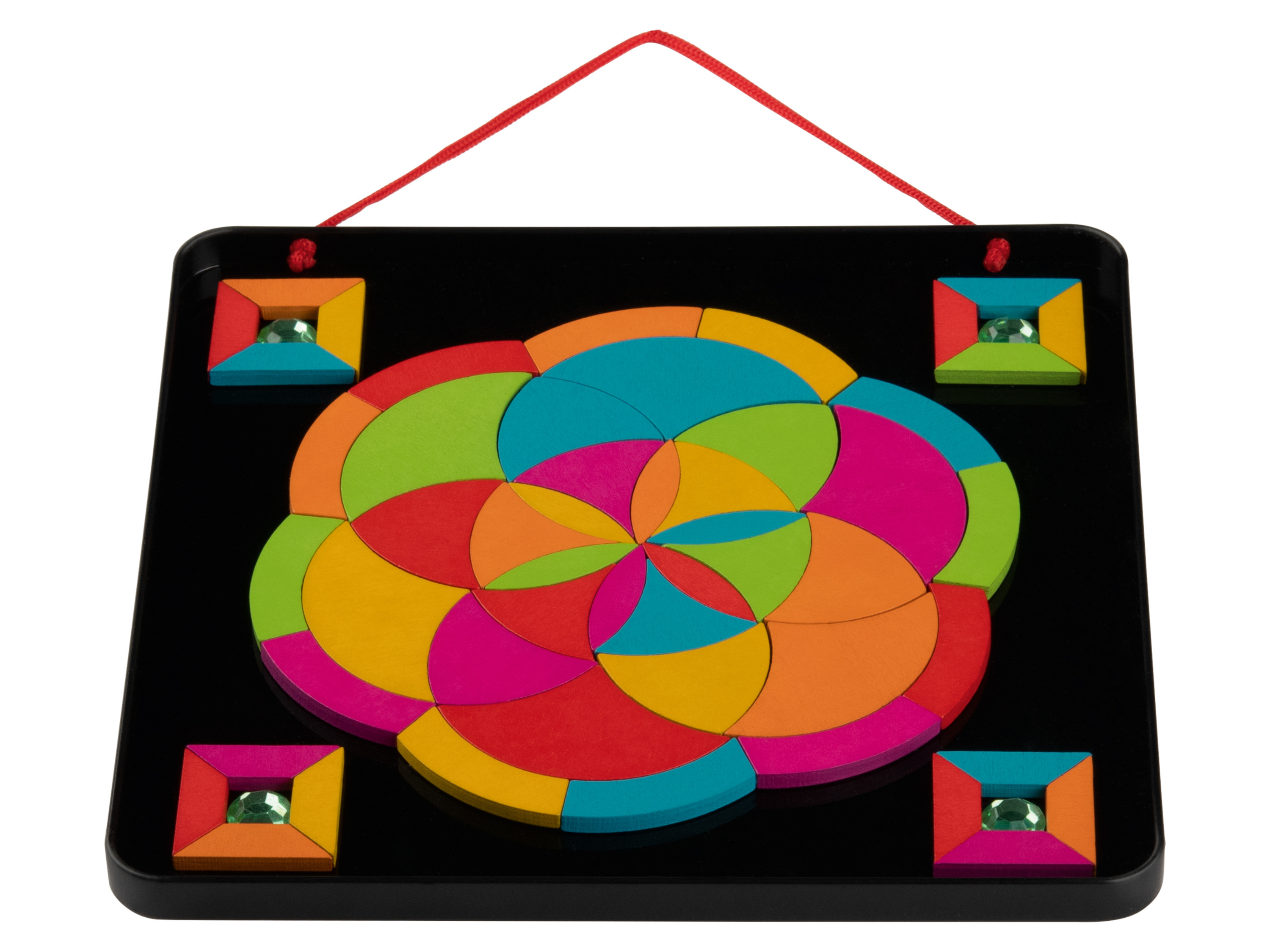 Playtive Magneetbord Montessori (Bloem, vierkanten)