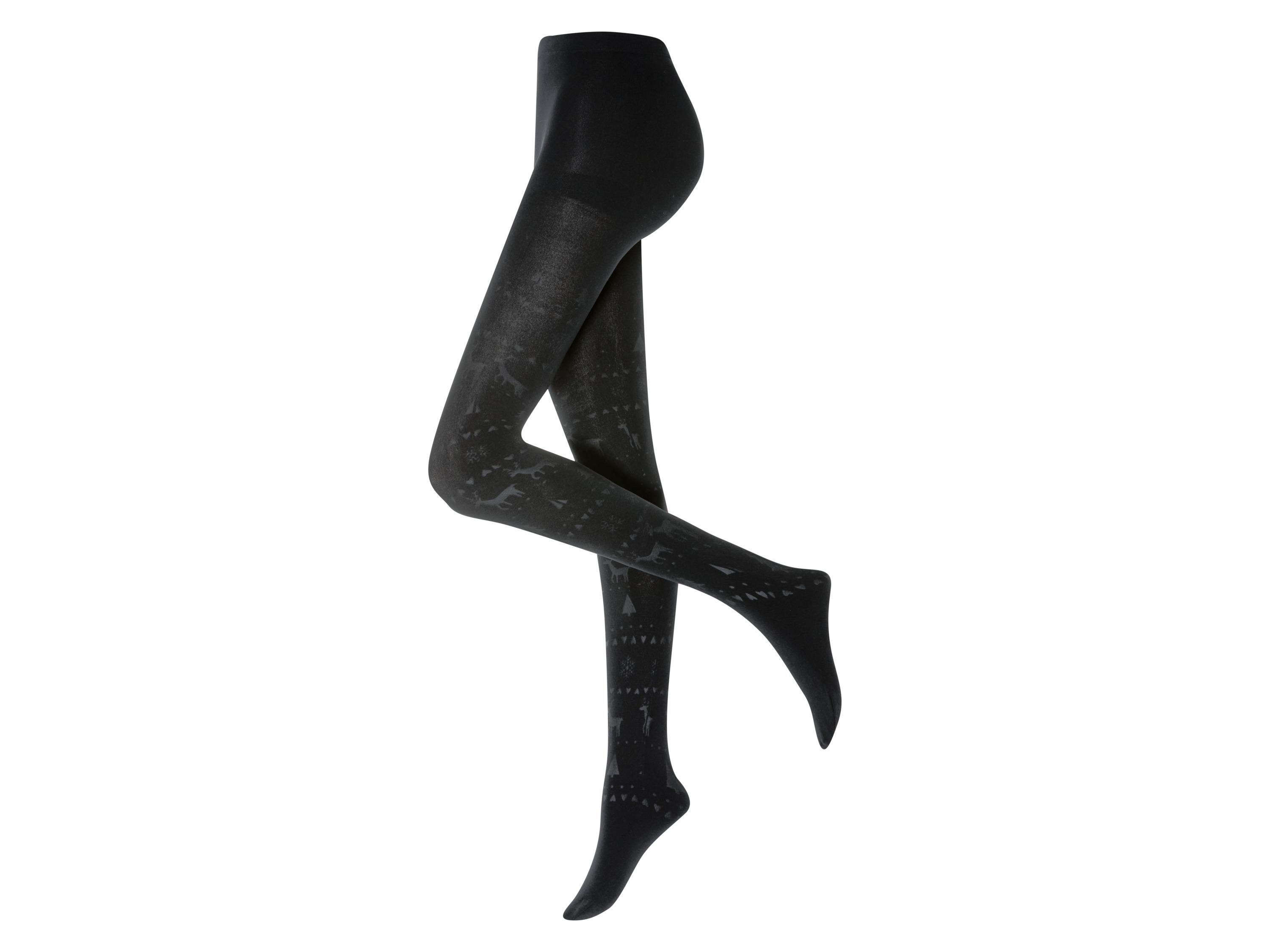 esmara Dames thermomaillot/leggings (L (44-46), Zwart, Panty)