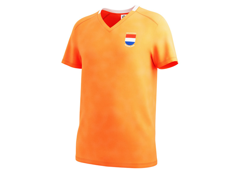 Heren voetbalshirt UEFA EURO 2024 (XL (56/58), Oranje)