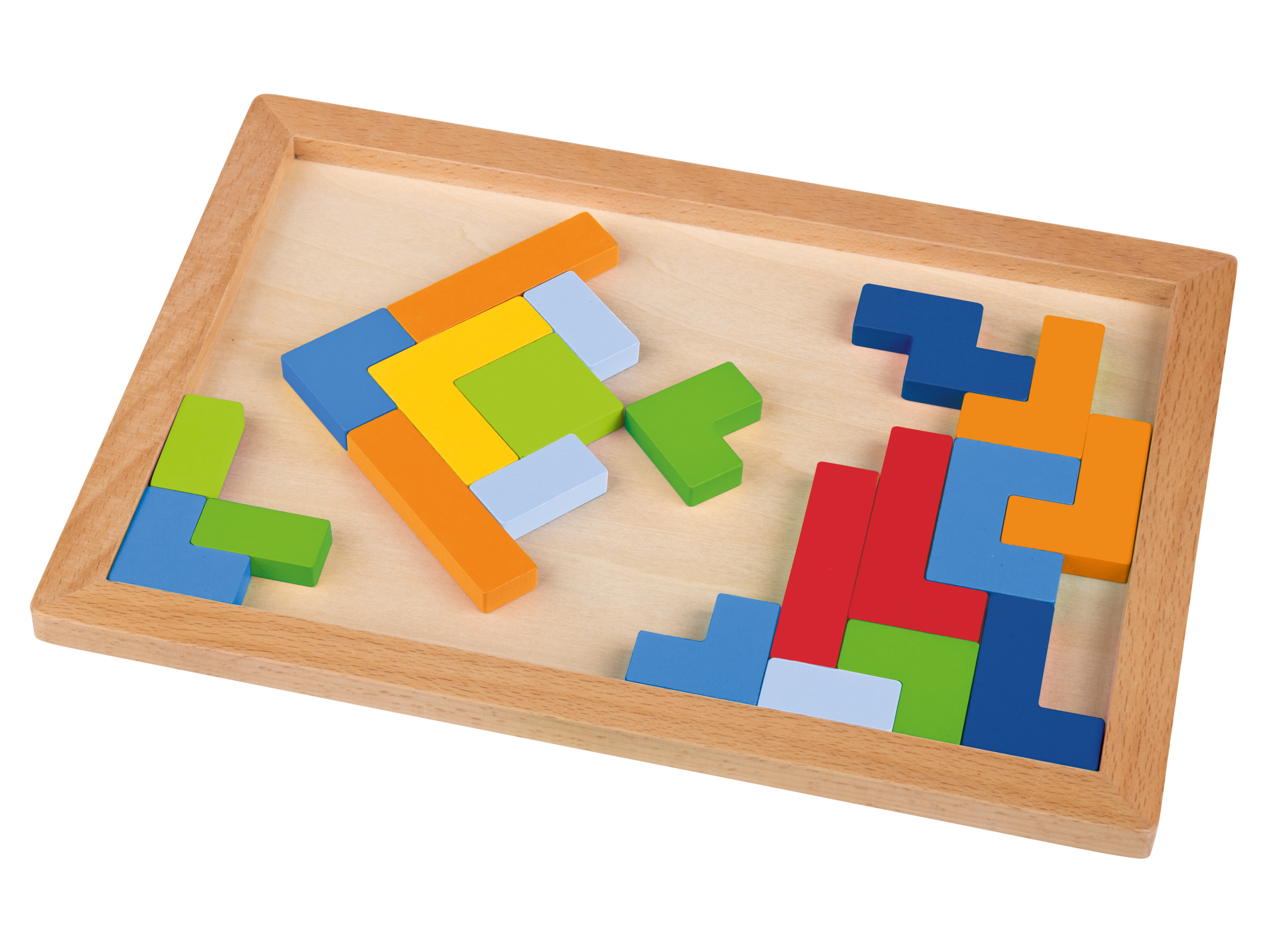 Playtive Houten speelgoed (Tetris puzzel)