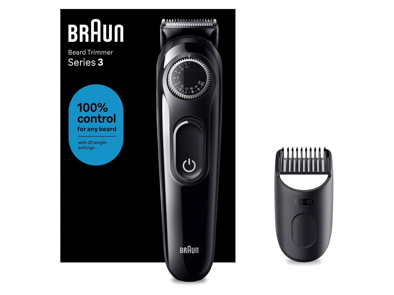 Braun BT3400 Baardtrimmer