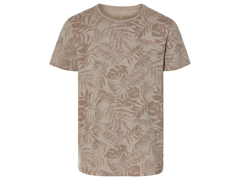 Heren T-shirt (L (52/54), Taupe)