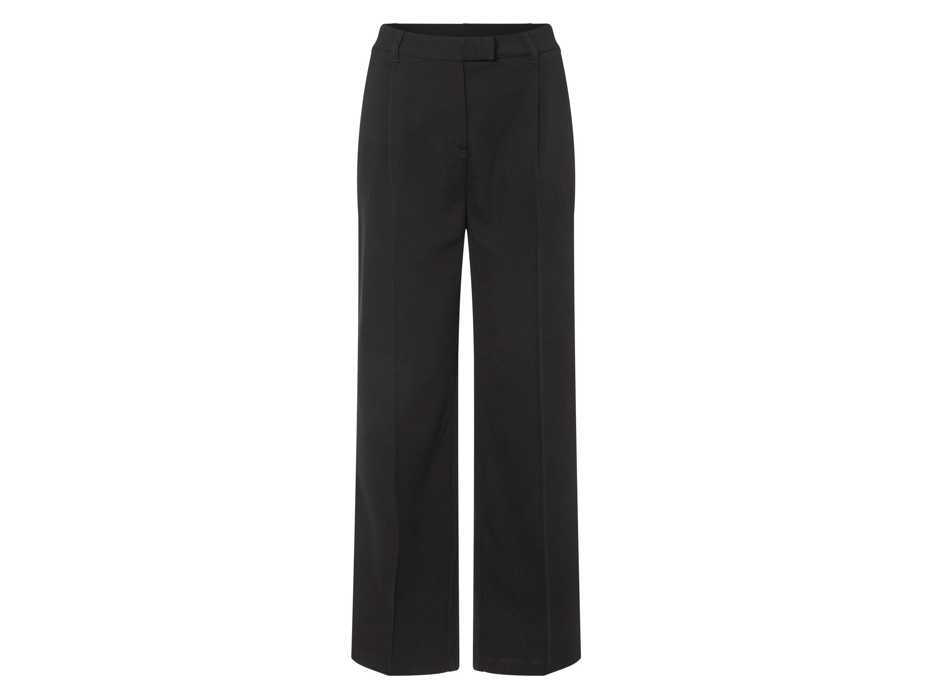 esmara Dames broek - Wide Leg (Zwart, 46)