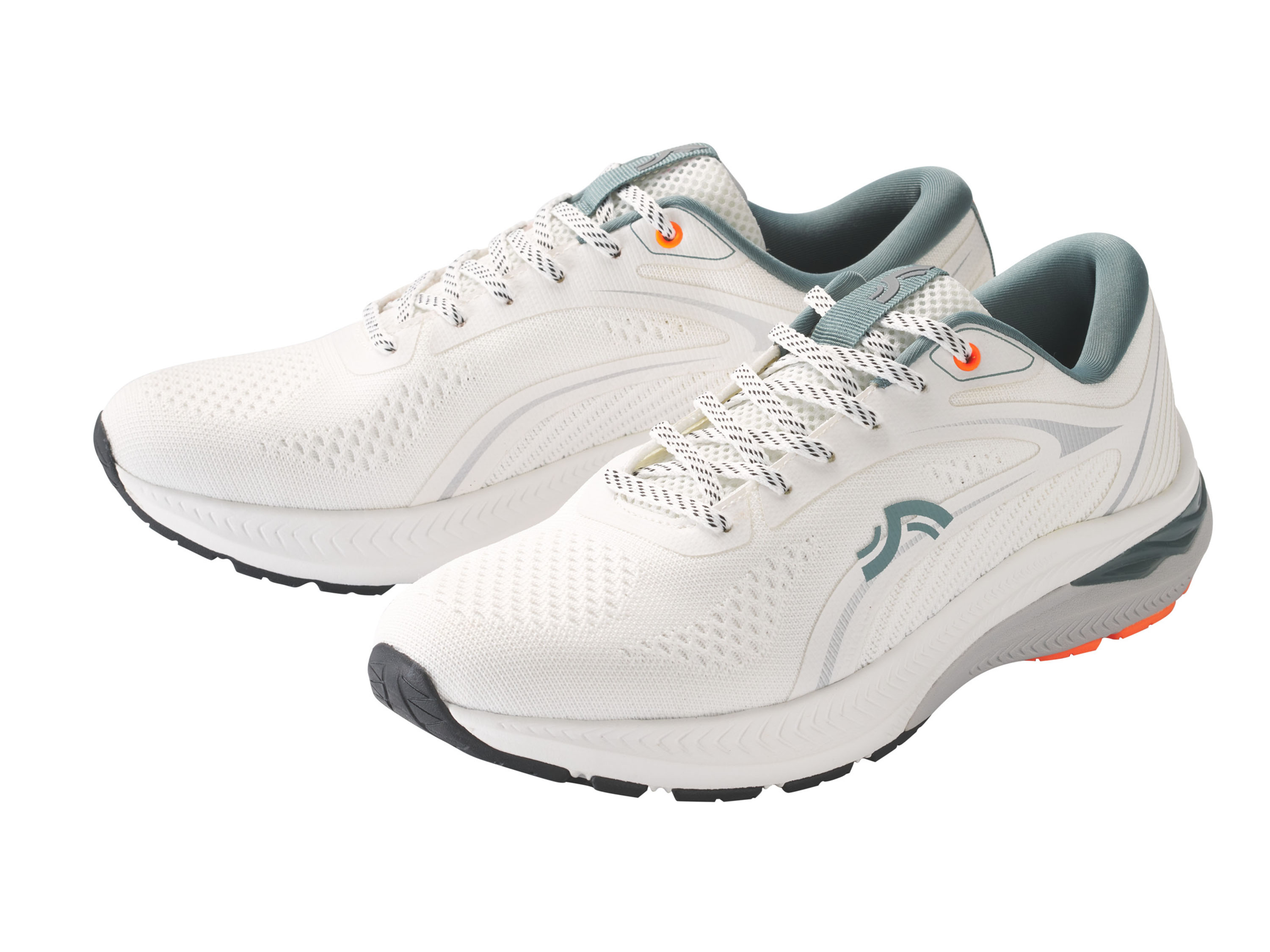 CRIVIT Heren hardloopschoenen (Wit, 44)