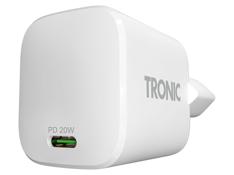 TRONIC Nano-USB-C oplader (Wit)