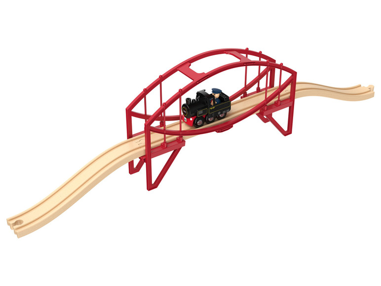 Playtive Houten treinbaan uitbreidingsset (Brug)