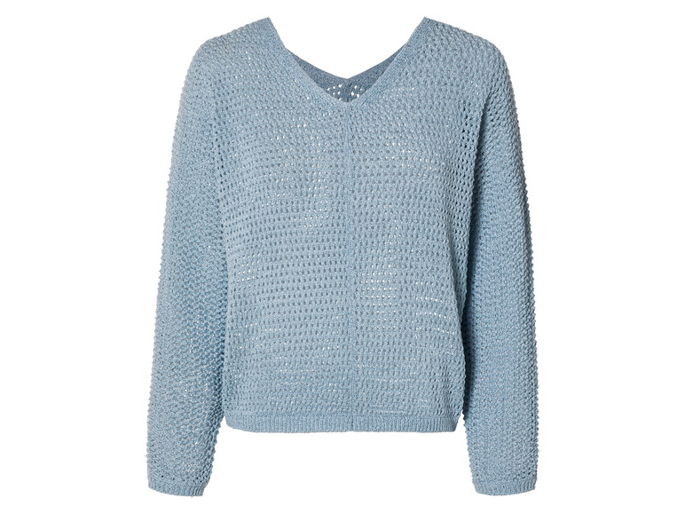 esmara Dames pullover (M (40/42), Blauw)