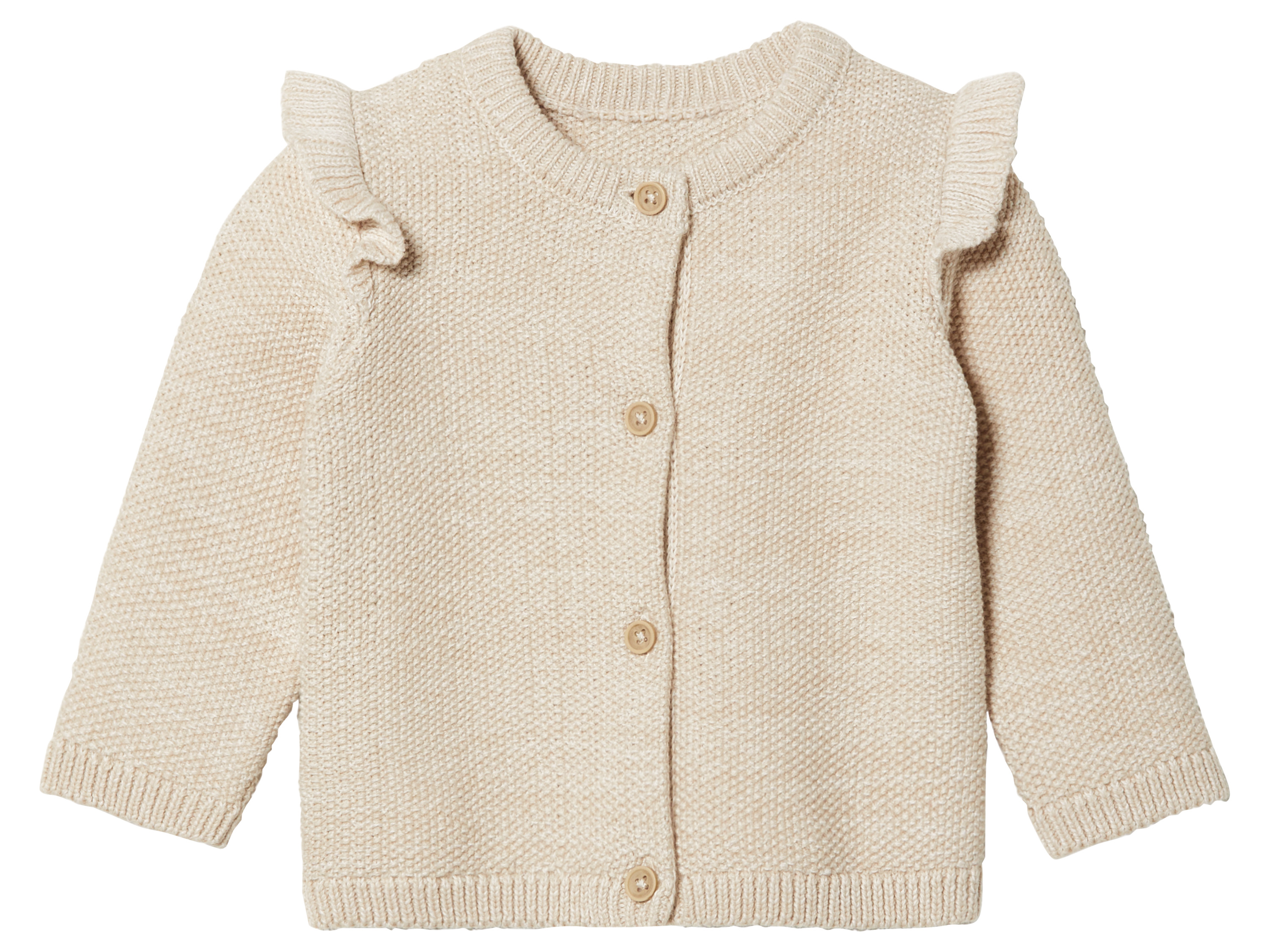 lupilu Gebreid baby vest (86/92, Beige)