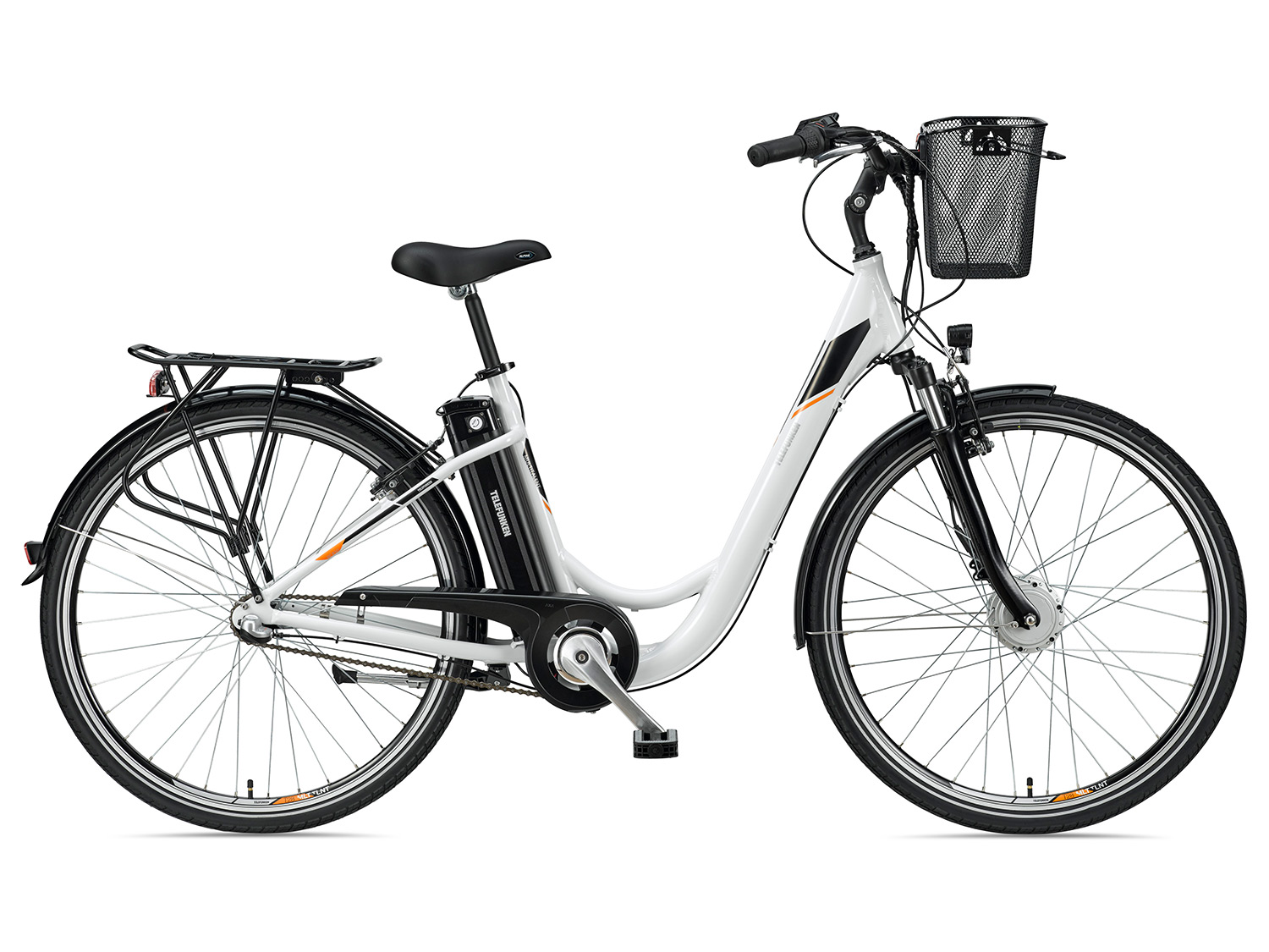 TELEFUNKEN E-bike City RC830 multitalent 28" (Wit)