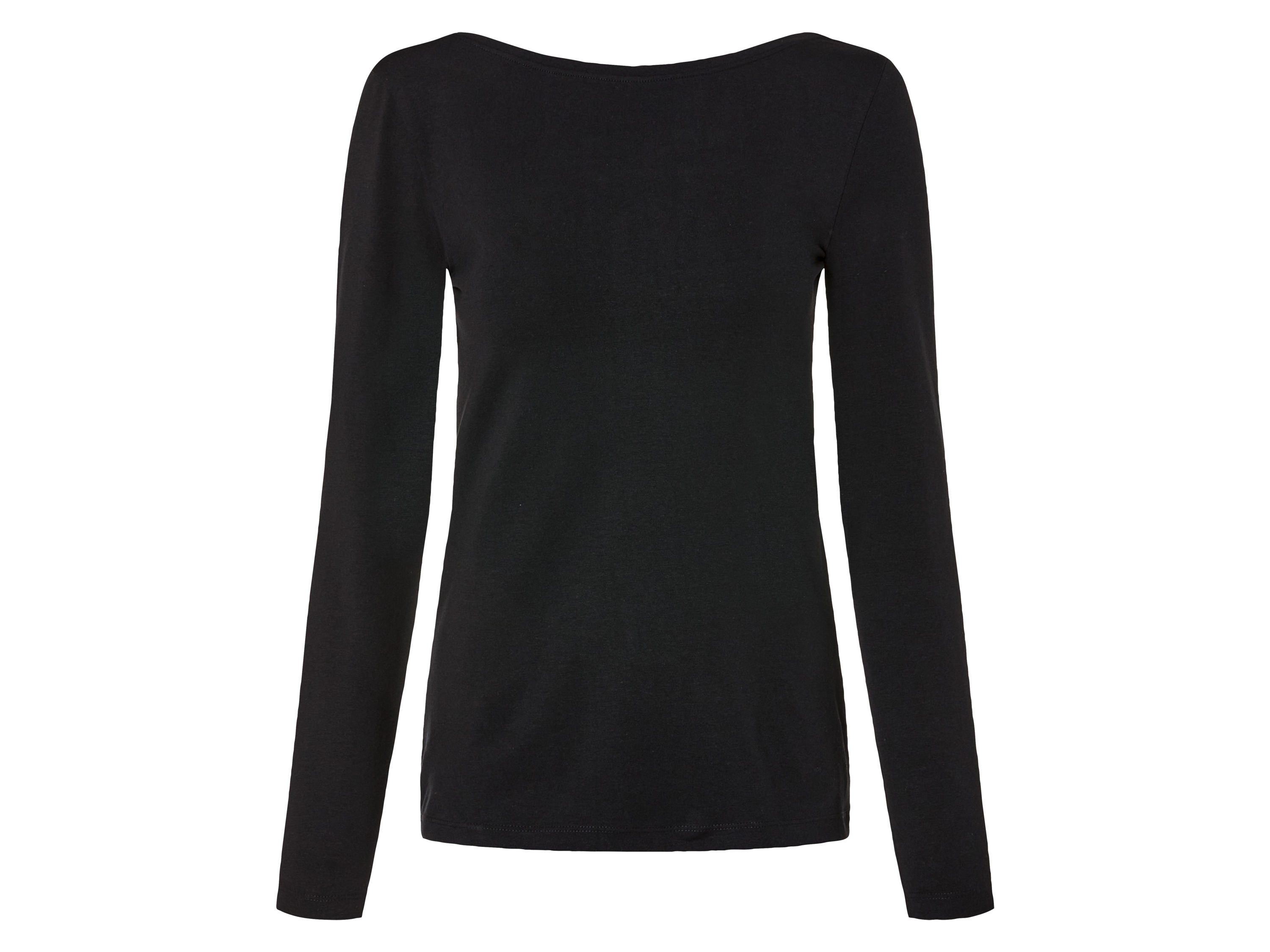 esmara Dames shirt met lange mouwen (M (40/42), Zwart)