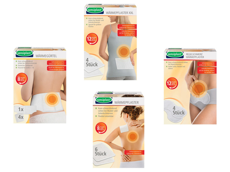 Ga naar volledige schermweergave: sensiplast® Warmtepleister of -gordel - afbeelding 1