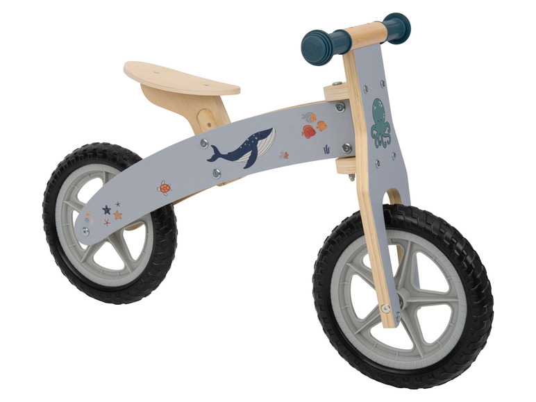 Ga naar volledige schermweergave: Playtive Houten schommeldier of loopfiets - afbeelding 10