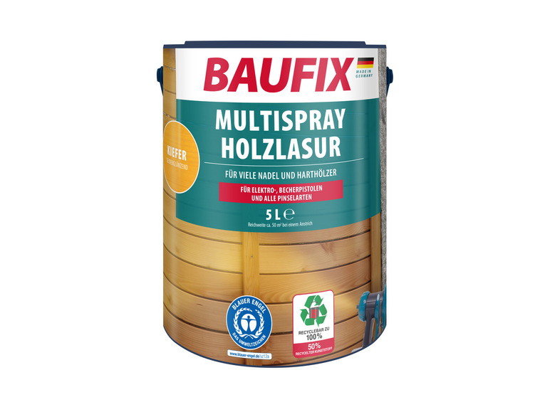 Ga naar volledige schermweergave: BAUFIX Multispray houtbeits 5 liter - afbeelding 2