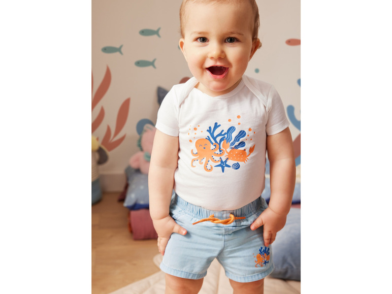 Ga naar volledige schermweergave: lupilu® 2 baby shorts - afbeelding 11