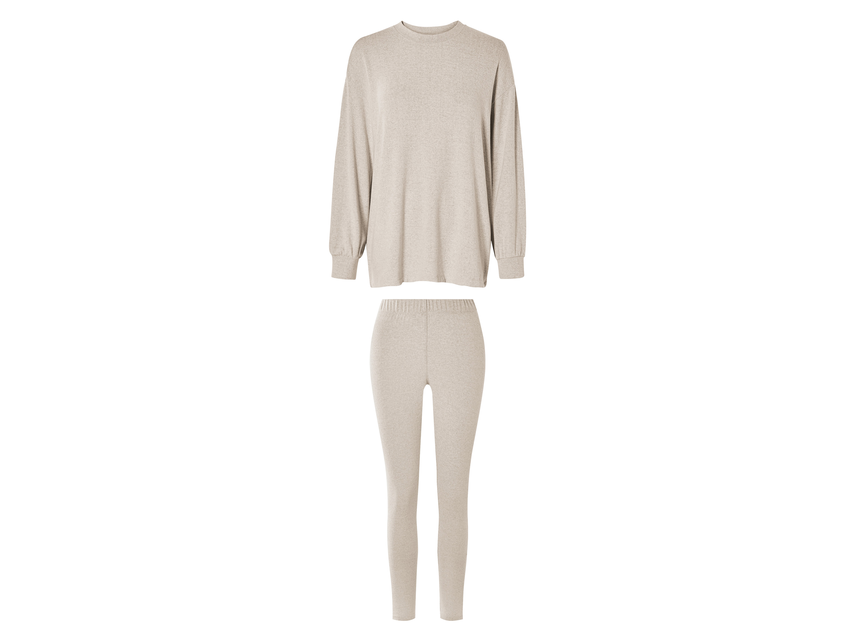 esmara Dames pyjama (M(40/42), Beige)