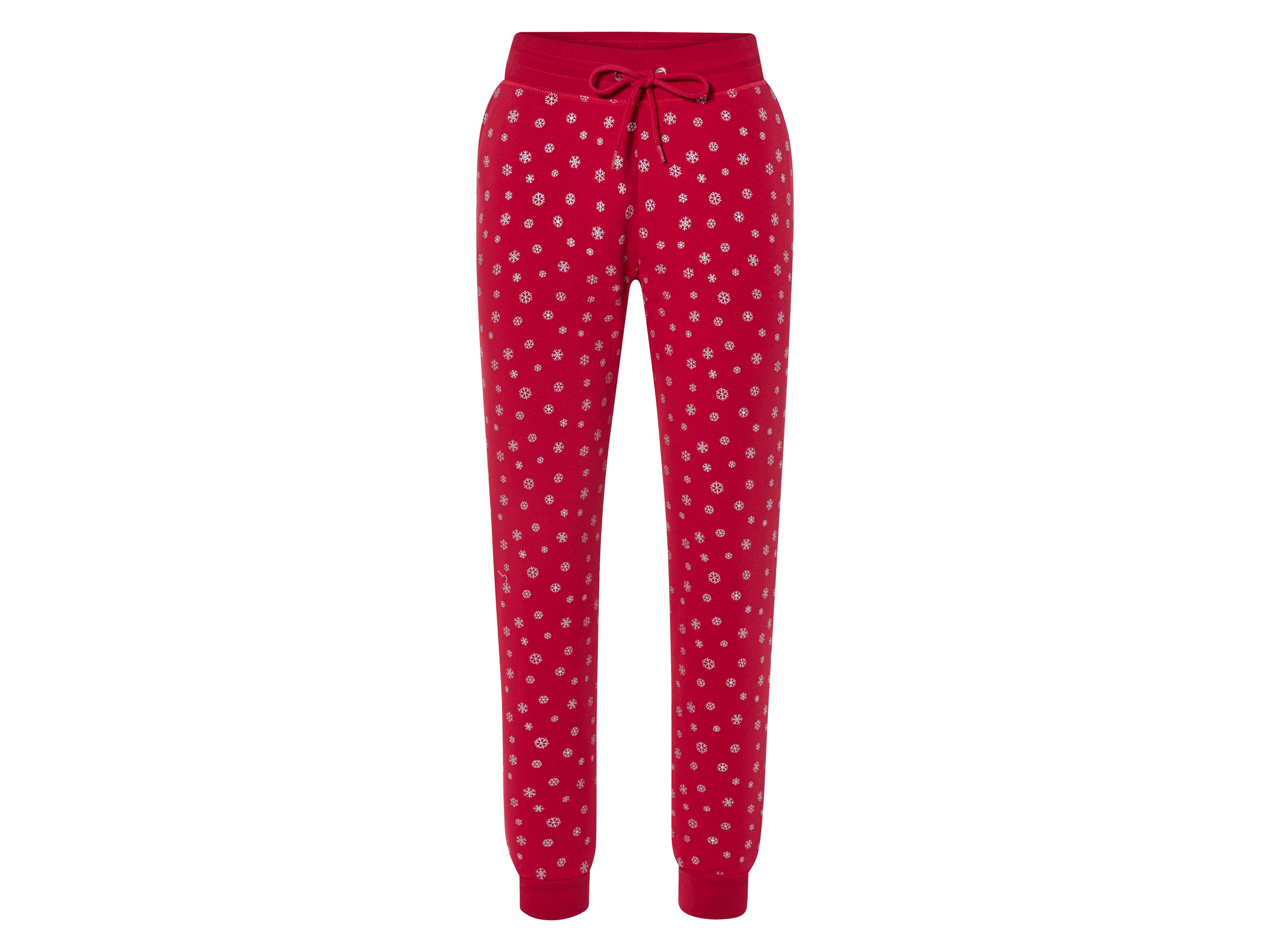 esmara Dames kerstjoggingbroek (M(40/42), Rood)