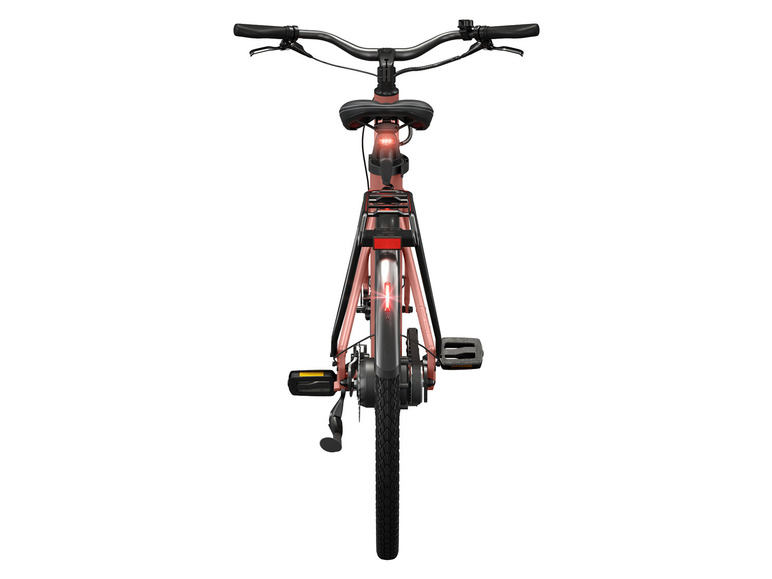 Ga naar volledige schermweergave: CRIVIT Urban E-Bike Berry Blush - afbeelding 8