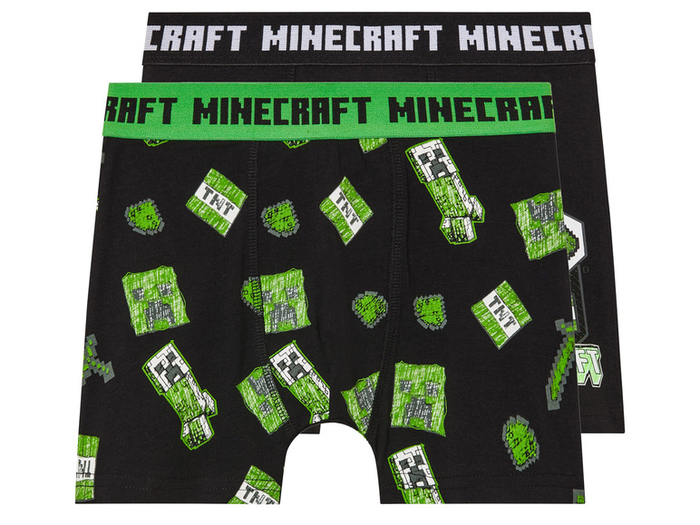 Ga naar volledige schermweergave: 2 kinder boxershorts Minecraft - afbeelding 8