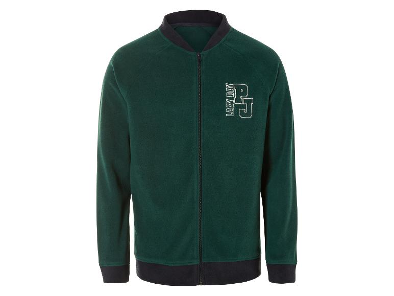 Ga naar volledige schermweergave: LIVERGY® Heren fleece huispak - afbeelding 12