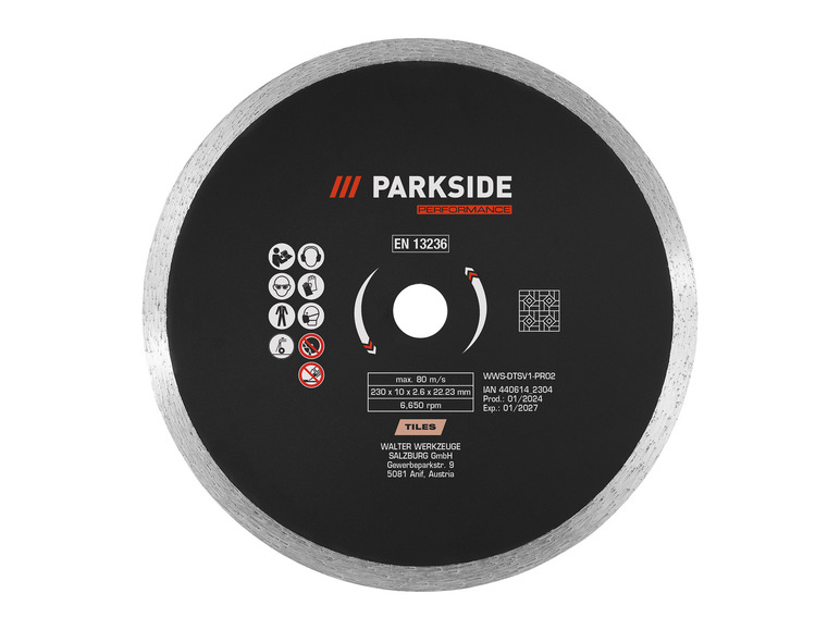 Ga naar volledige schermweergave: PARKSIDE PERFORMANCE® Doorslijpschijven / lamellenschijven Ø 230 mm - afbeelding 4