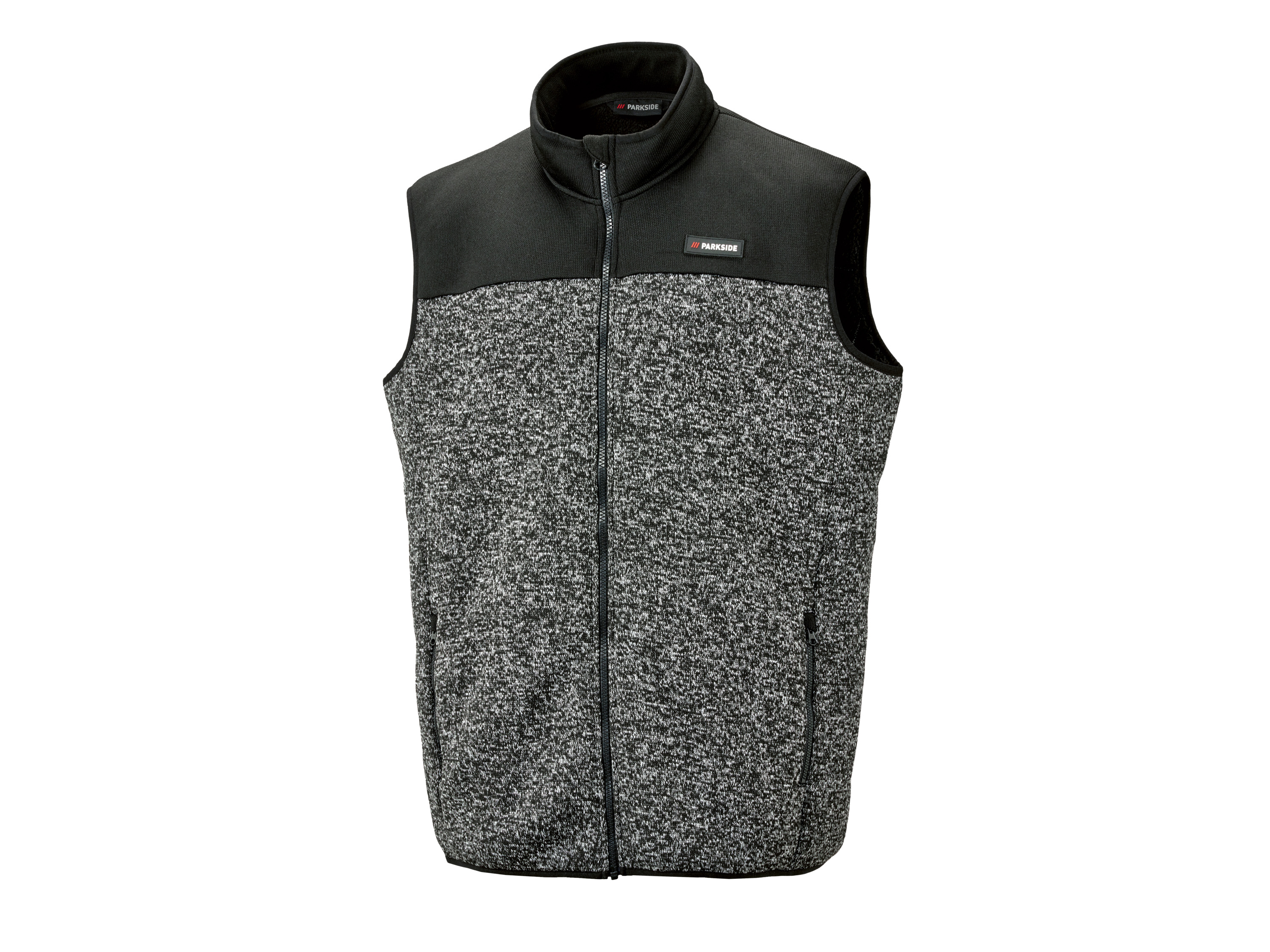 PARKSIDE Heren fleece vest (Zwart, XXL (60/62))