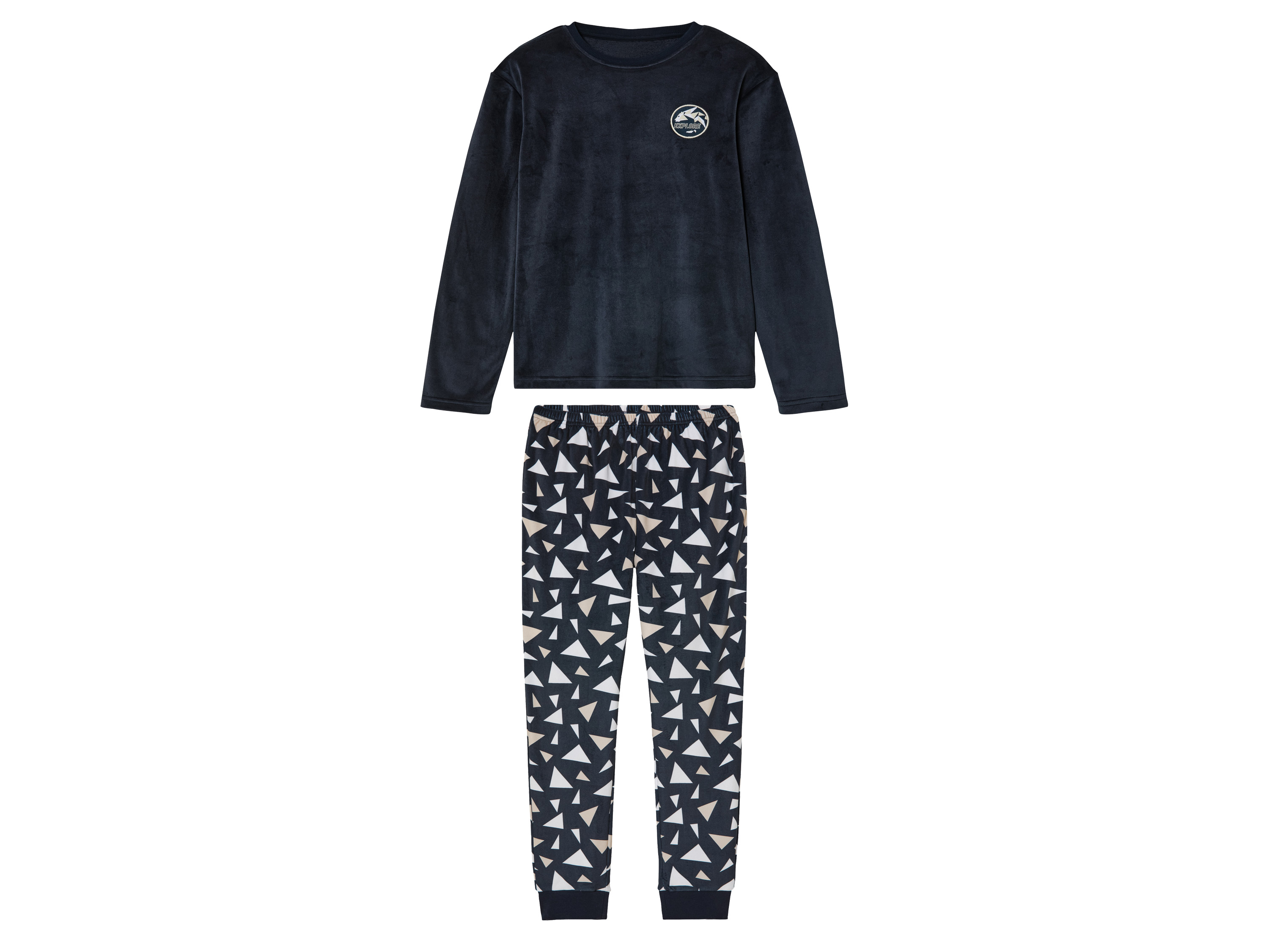 pepperts! Kinder pyjama (146/152, Marineblauw)