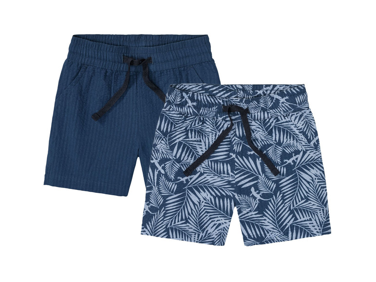 lupilu 2 jongens shorts (110/116, Marineblauw)