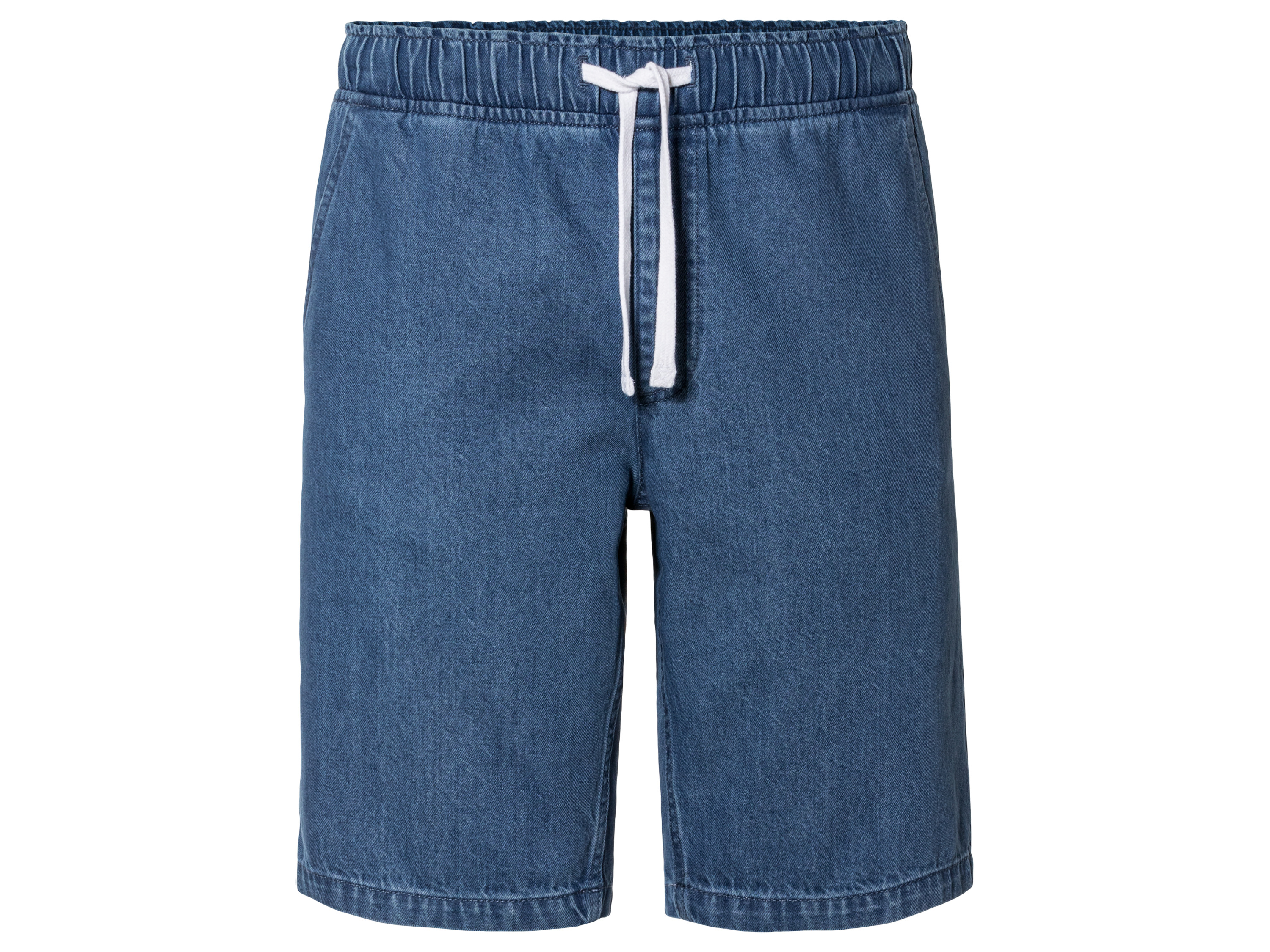 LIVERGY Heren jeansshort (M (48/50), Blauw)