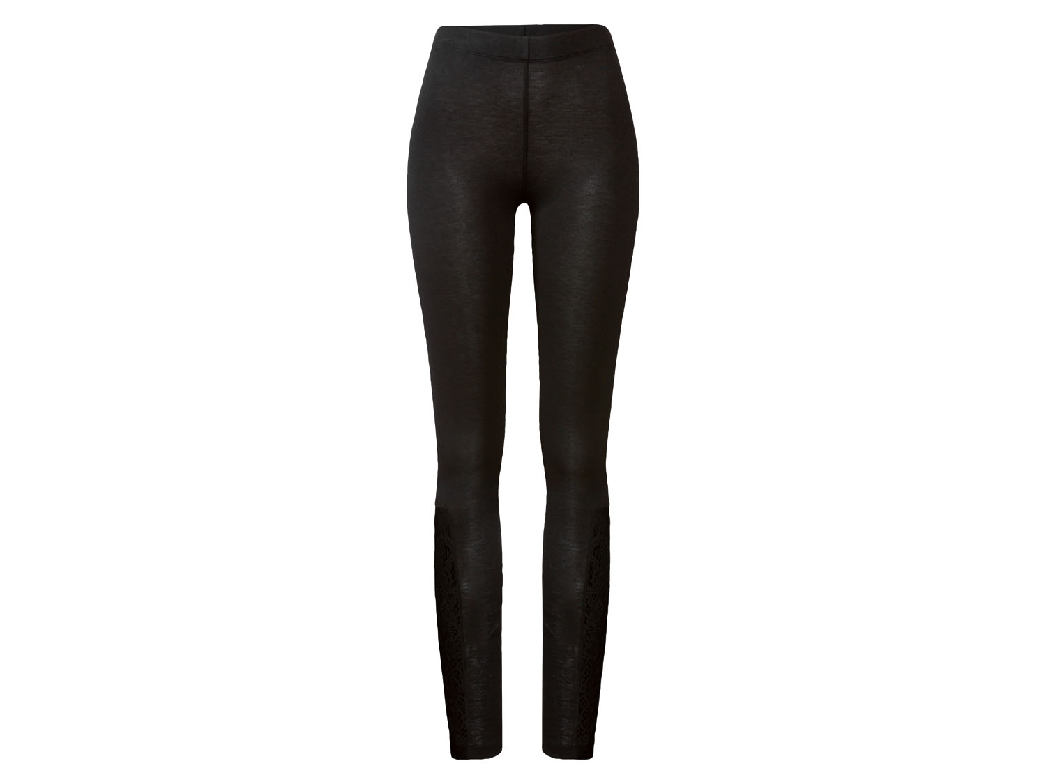 esmara Dameslegging (XS (32/34), zwart kant)