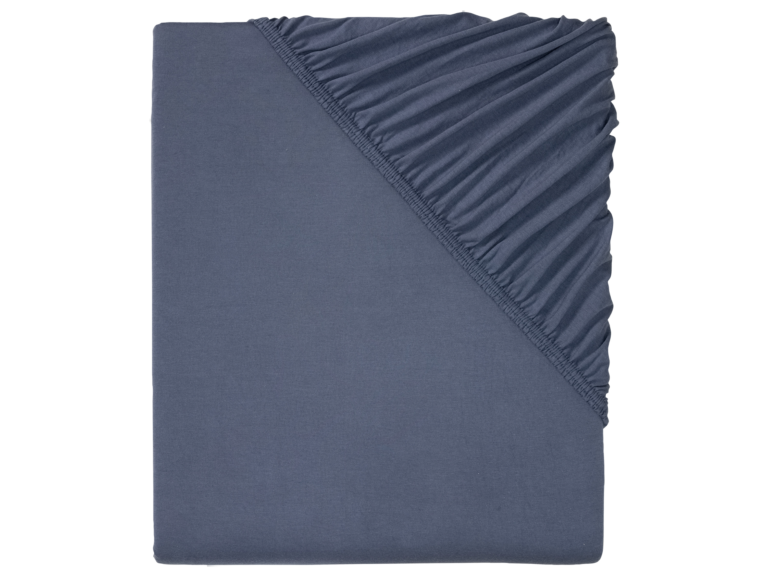 LIVARNO home Jersey hoeslaken 90-100 x 200 cm (Donkerblauw)