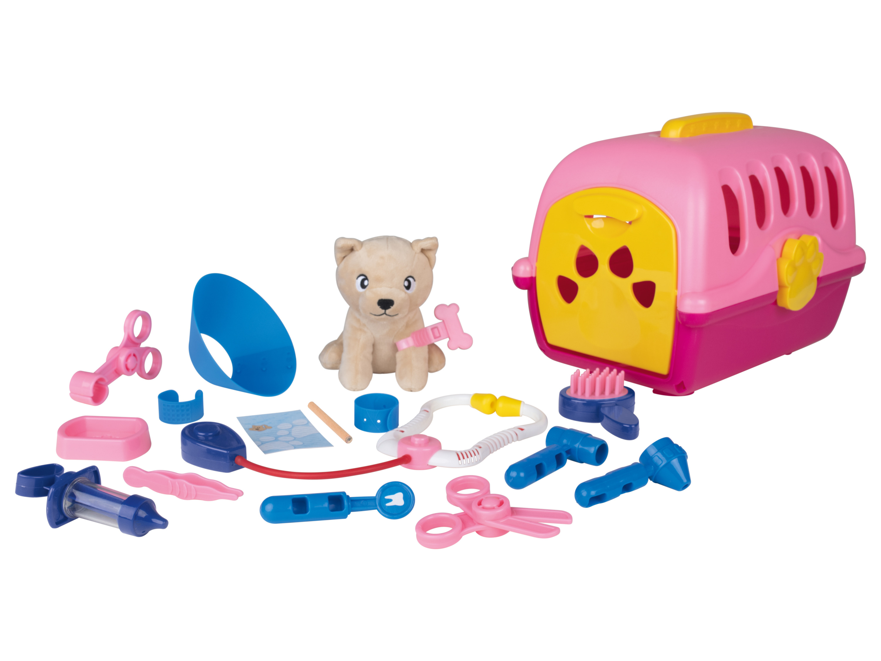 Playtive Dierenarts Speelset (Pluche kat)