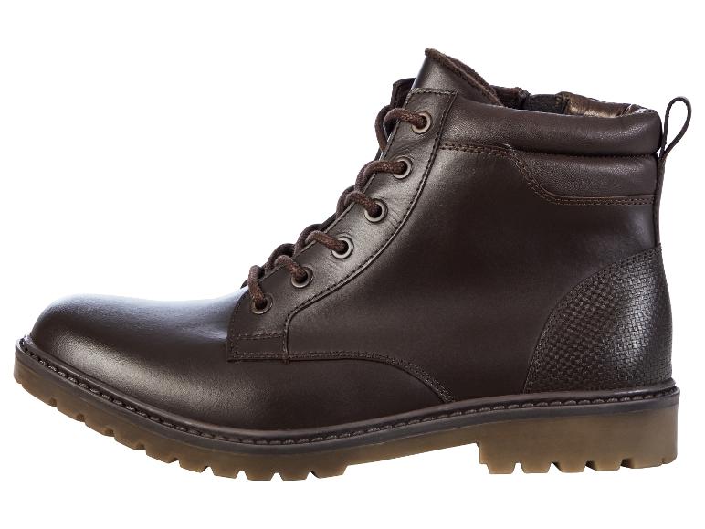 Ga naar volledige schermweergave: LIVERGY® Leren heren schoenen - afbeelding 3