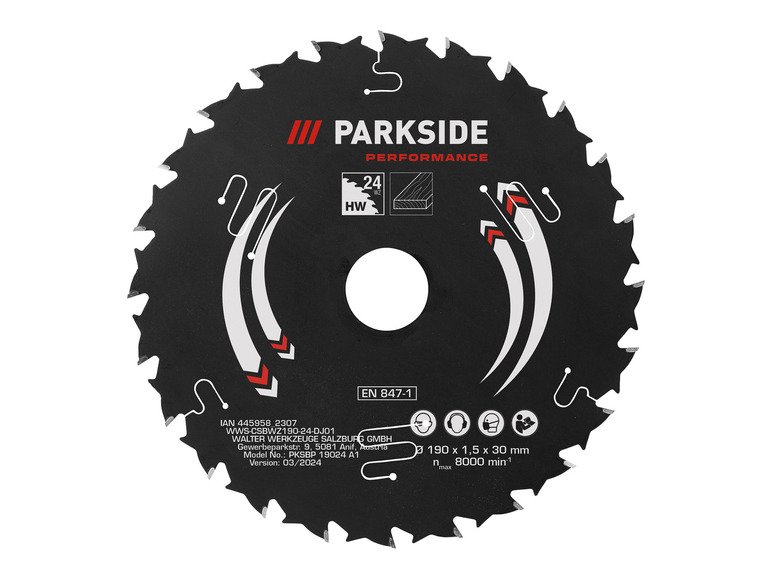 Ga naar volledige schermweergave: PARKSIDE PERFORMANCE® Cirkelzaagblad - afbeelding 2