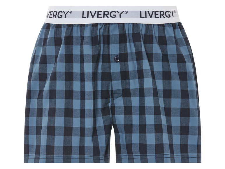 Ga naar volledige schermweergave: LIVERGY® 2 paar heren boxers - afbeelding 29