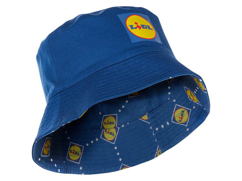Ga naar volledige schermweergave: Bucket hat met Lidl print - afbeelding 3