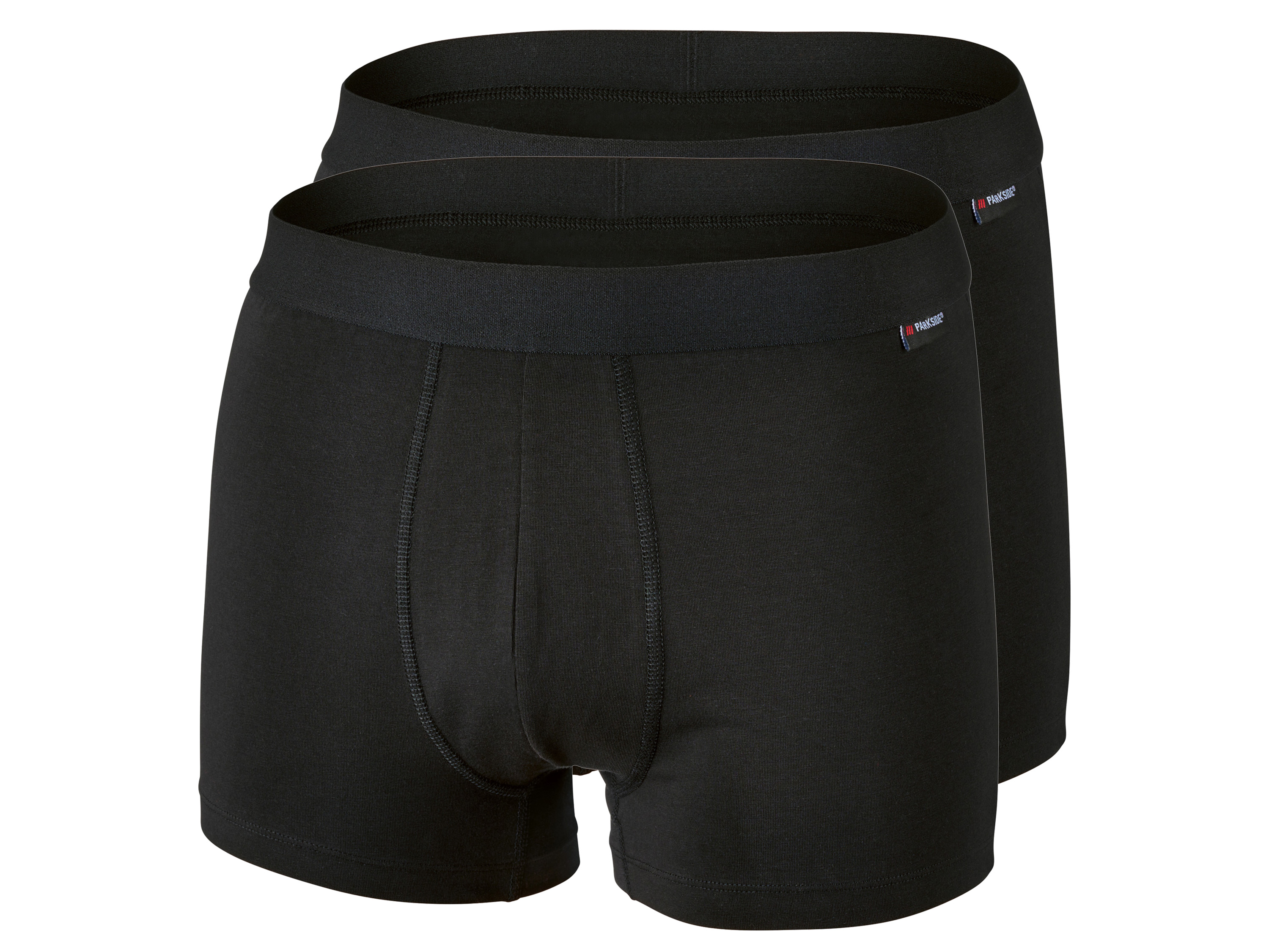 PARKSIDE 2 heren boxers (L, Zwart)