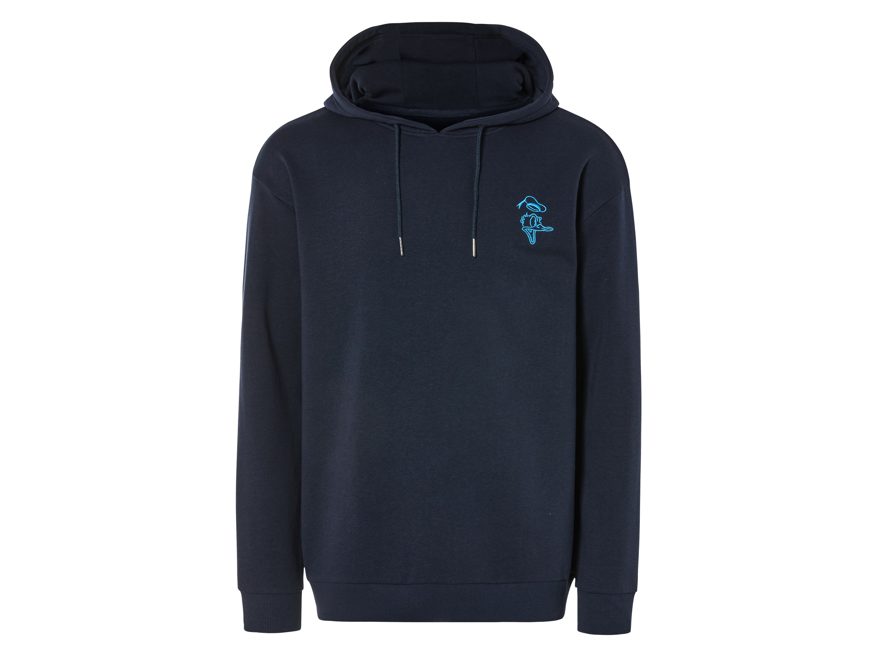 Heren hoodie (S (44-46), Marineblauw)