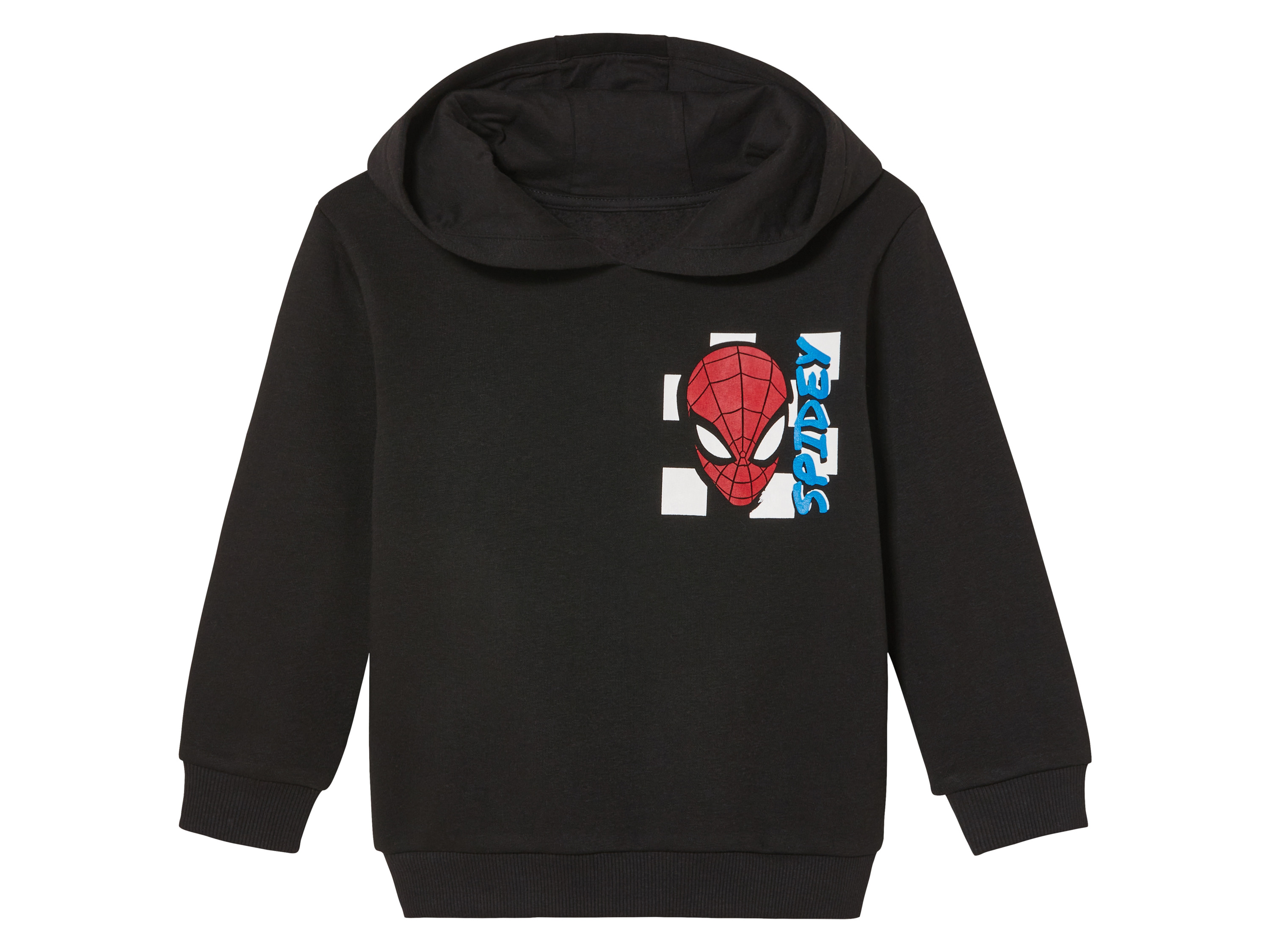 Kinder sweater (Spiderman zwart, 98/104)