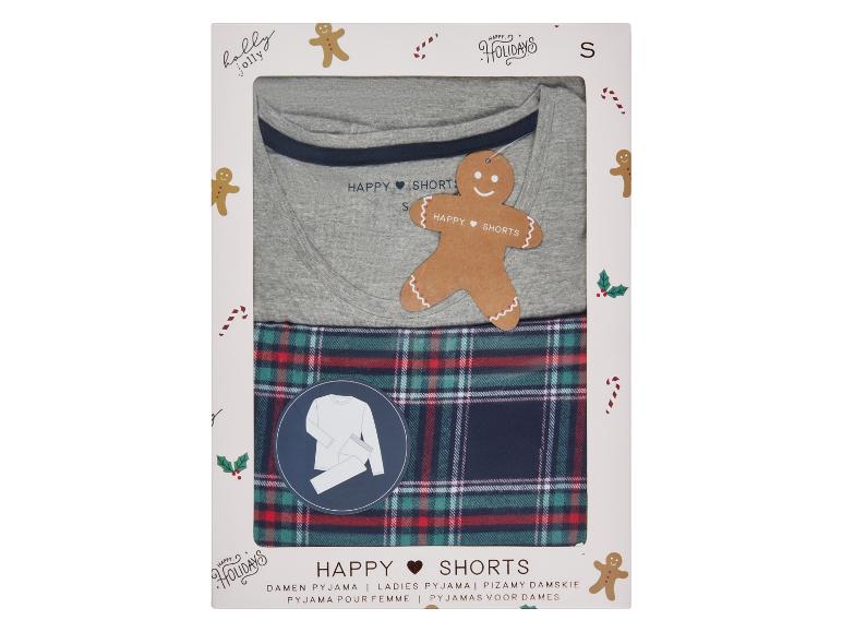 Ga naar volledige schermweergave: Happy Shorts Dames pyjama in cadeauverpakking - afbeelding 13