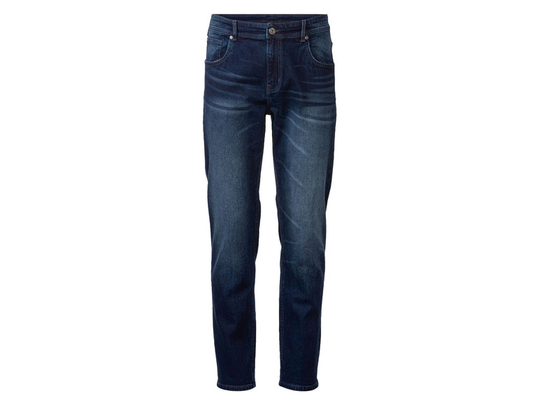 Heren jeans (52 (36/32), Donkerblauw)