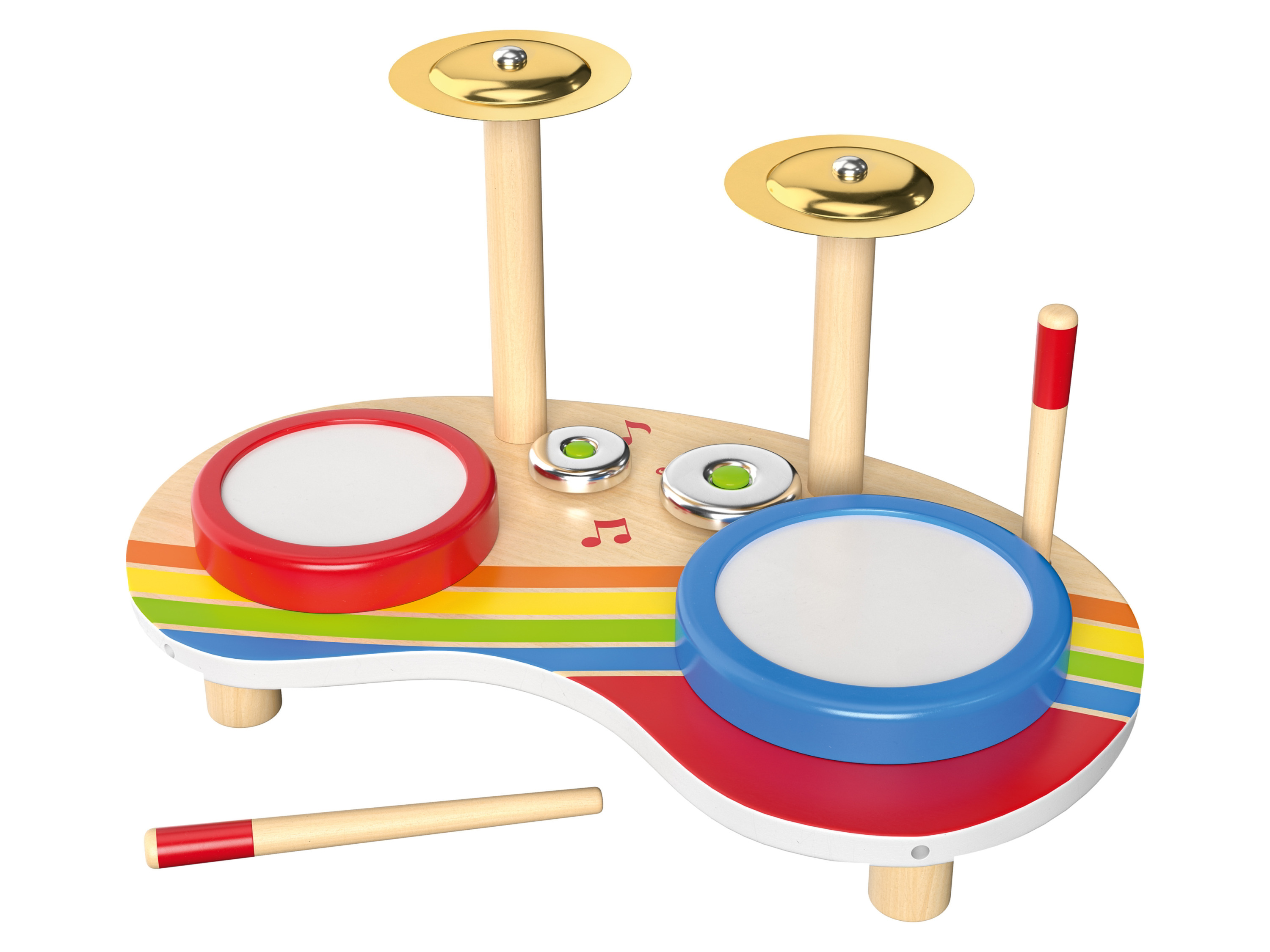 Playtive Houten muziekinstrumenten (Drumstel)