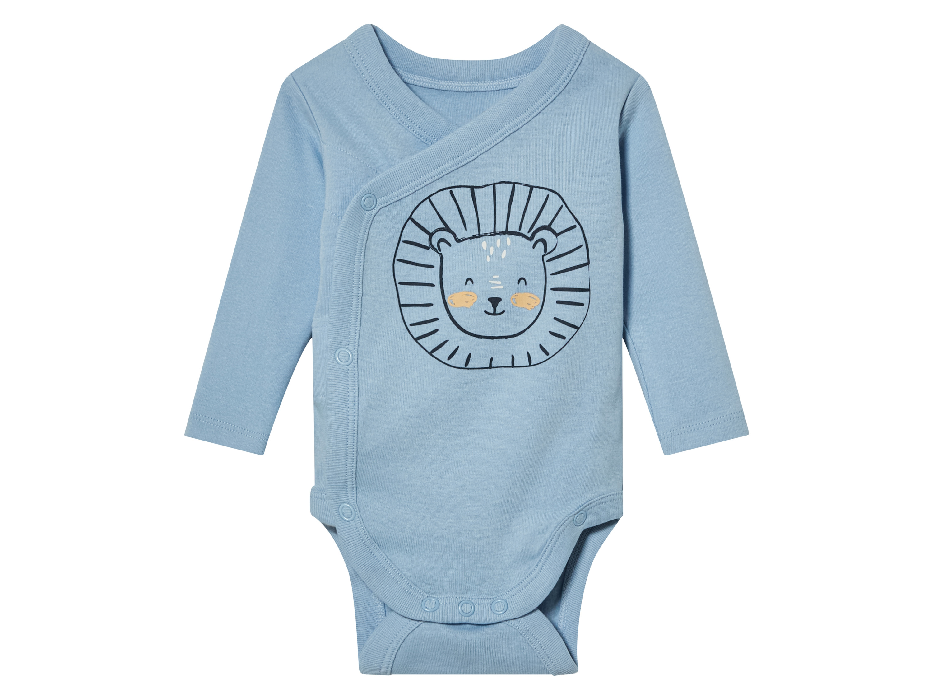 lupilu Baby romper (74/80, Blauw)