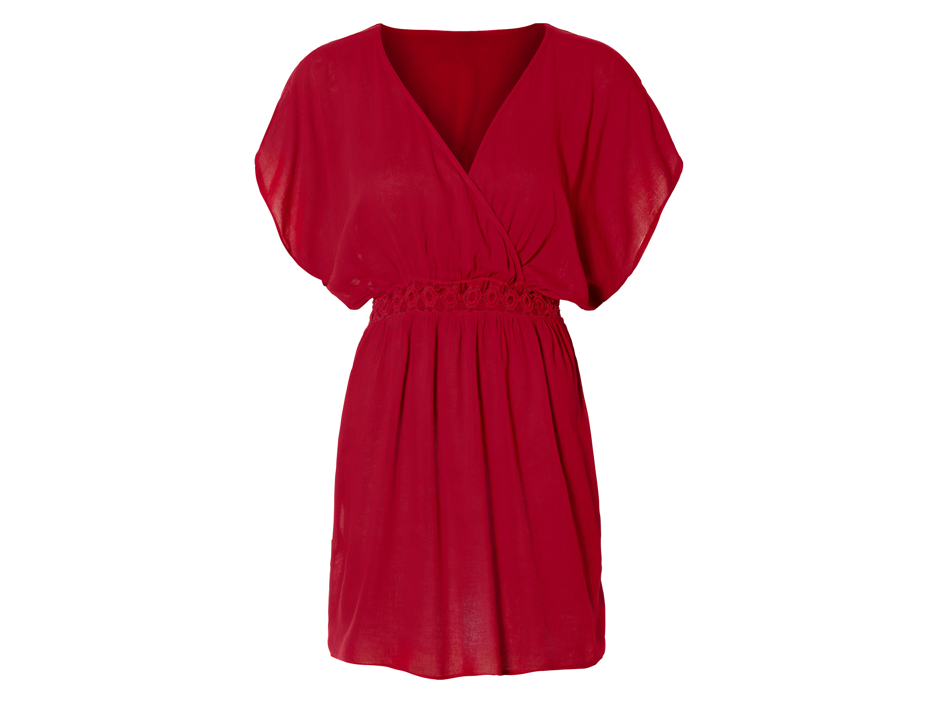 esmara Dames strandtuniek (S (36-38), Rood)