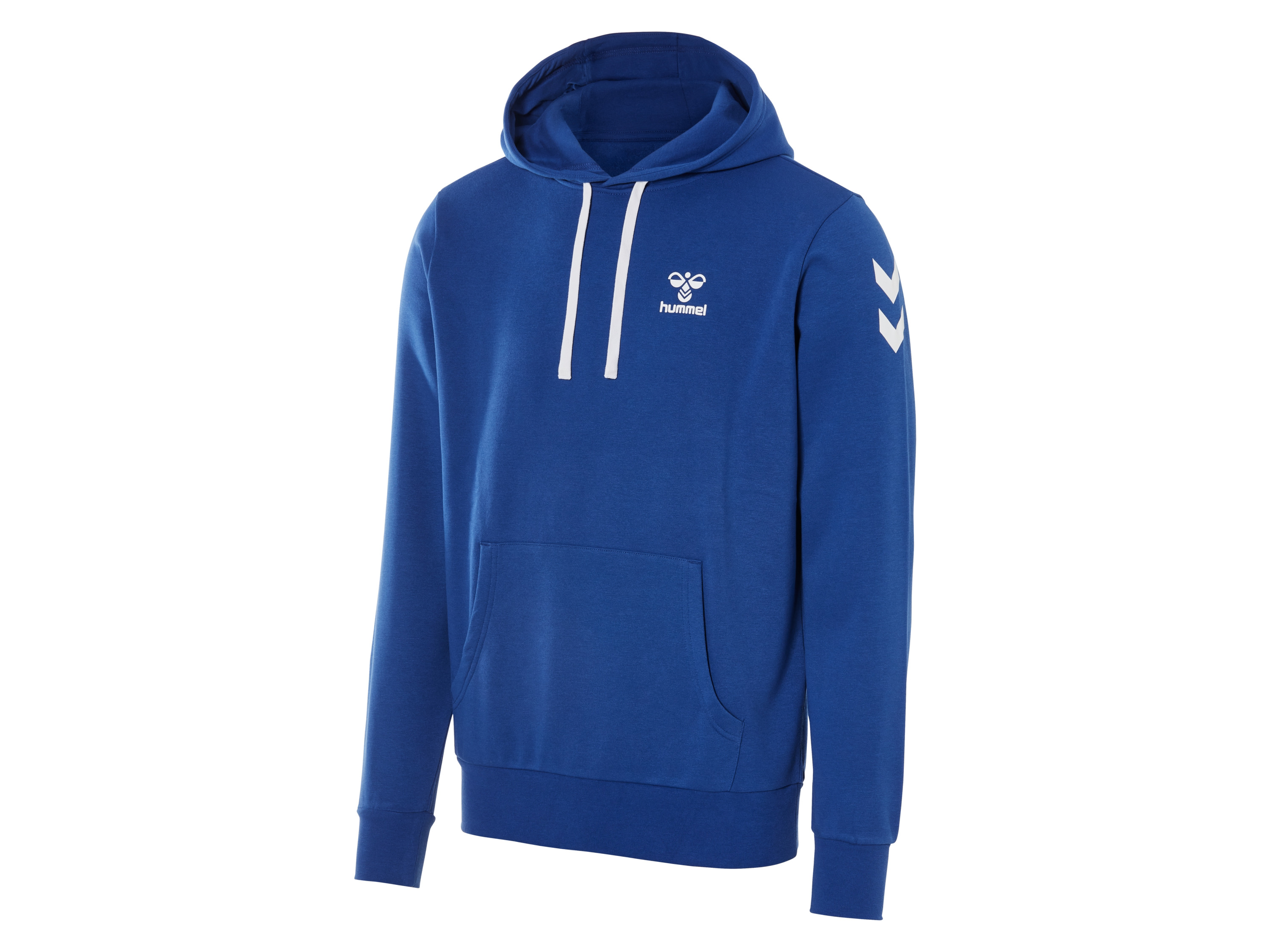 Hummel Heren hoodie (L, Blauw)