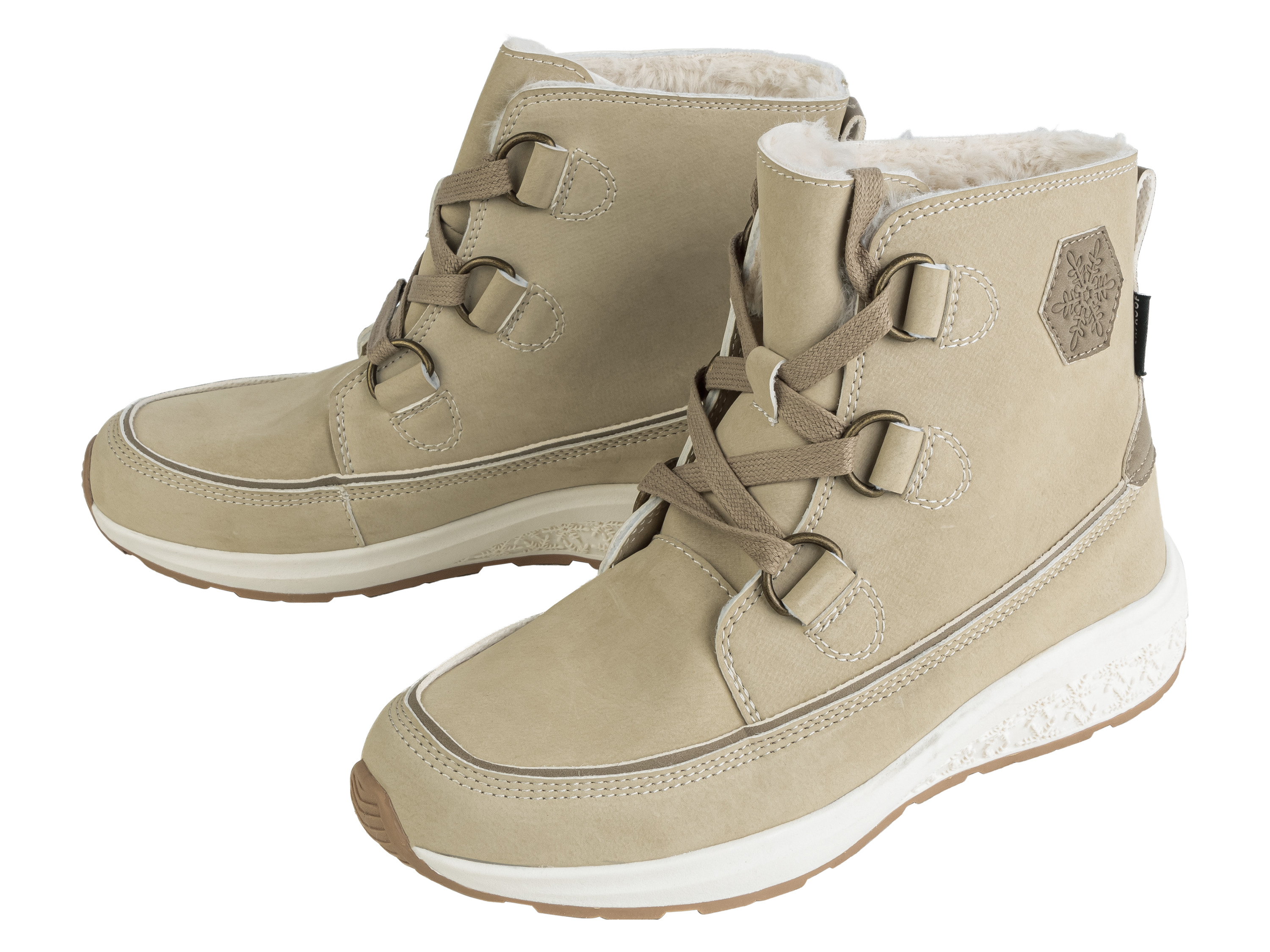 esmara Dames winterlaarzen (40, Beige)