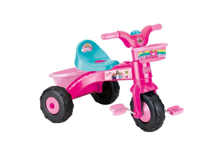 Ga naar volledige schermweergave: Barbie Hot Wheels driewieler met claxon - afbeelding 3