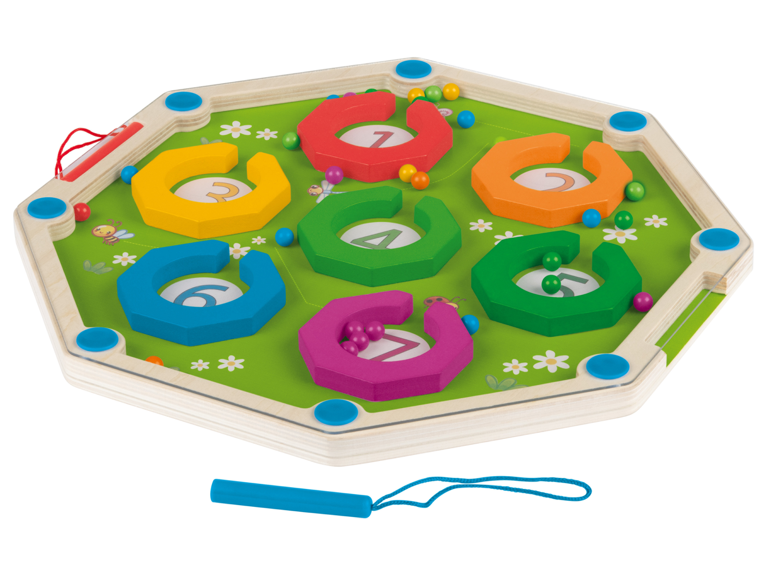 Playtive Houten rekenspel (Rekenspeelgoed)