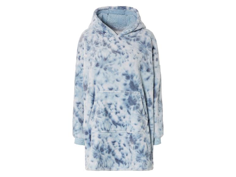 Ga naar volledige schermweergave: Pluchen oversized hoodie - afbeelding 2