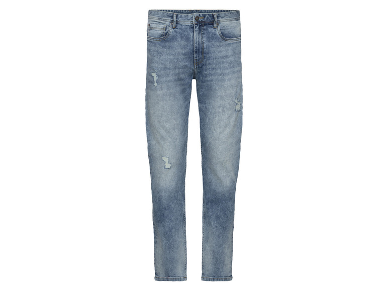 Heren-jeans tapered fit (46 (30/32), Blauw)